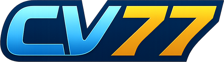 cv77 brand logo on dark background